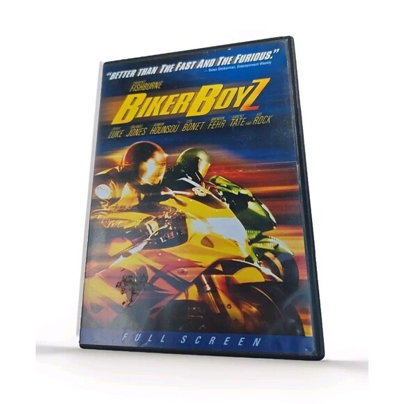 Biker Boyz DVD 2003 Fullscreen Laurence Fishburne Kid Rock Derek Jones Orlando - Picture 1 of 6